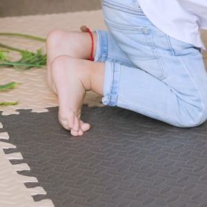 12pcs /8pcs/6pcs Exercise Floor Mat Thickened Shock Absorbing Fitness Equipment Anti Slip Tiles Protective EVA Foam
