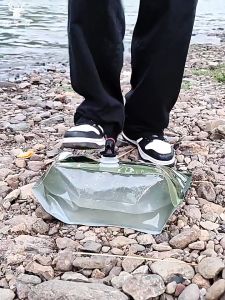 Kantong Air Portable 8 Liter Kantong Air Minum Penyimpanan Air Minum Jurigen Lipat Camping Water Bag