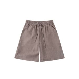 V37 | American Style Flax-like Breathable Shorts For Fall Men And Youth