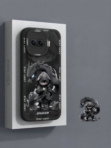 Anti-Drop Protective Case for iqoo z11 turbo Liquid Silicone
