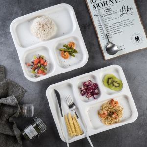 MAIYUQI | Child Breakfast Divided Plate Rectangular