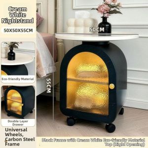 ZHUOHE | Portable Small Nightstand for Bedroom