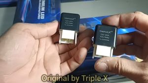 4relay lampu starter 4pin 4kaki 4p lurus kotak relay starter lampu pemutus kaki lurus kendaraan mobil universal