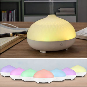 CJ-713 80ML USB Ultrasonic Aroma Diffuser Air Humidifier Essential Oil Spray 7 Colors Night Light Lamp Perfume Home Bedroom
