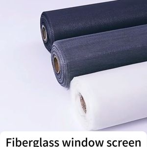 Fiberglass Window Net Screen Mosquito Window mesh Household Simple Mosquito Window Screen Gray/White/Black 1m/5m