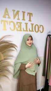 KERUDUNG PED OVAL CRINKLE XXL BERGO PED SIMPLE CRINKLE XXL