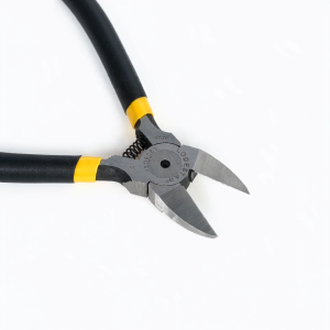KKmoon LODESTAR Japan Type High-carbon Steel Plastic Nippers Diagonal Cutting Plier Jewelry Electrical Wire Nipper 150mm 6" Cable Cutters Cutting Side Snips Hardware Tool