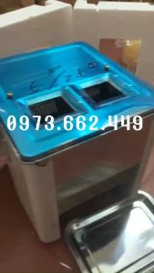 Máy xắt thịt thái thịt 2 cỡ dao 2mm và 5mm 3mm và 5mm xắt mỡ hột lựu