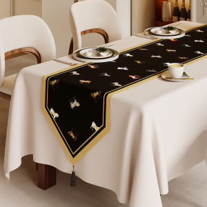 HOUGOUXIANG | Festive High-end Oil-waterproof Table Runner