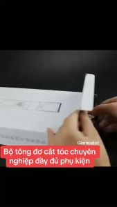 Tông đơ cắt tóc cầm tay không dây sài pin sạc có thể tháo rời cục pin sạc - hớt tóc gia đình và trẻ nhỏ