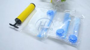 Vacuum Compressed Storage Bag Reusable Thick Fabric Vacuum Bags Space Saving Seal Pack Travel Storage Bags