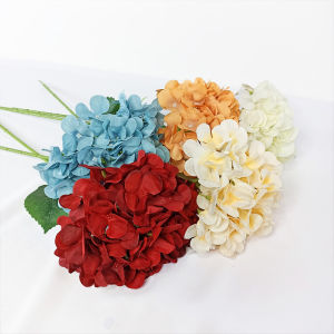 Bunga Hydrangea Palsu Aesthetic Tanaman Tangkai Jumbo Artificial Dekorasi Wedding Murah BISA COD PBP184