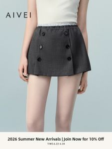AIVEI | Summer New Culottes Shorts Small Figures