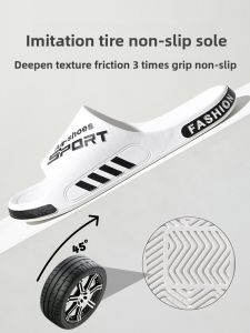 MONLEYTA | German Mens Slippers Large Size Anti-Slip No Odor Indoor Outdoor Wearable Sandals High End EVA Shoe Upper PVC Sole