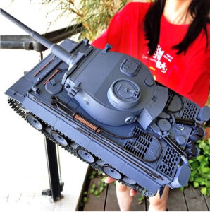 Heng Long RC Tanks | 1/16 Tiger RC | 7.0 Pro Version with Infrared Plastic wheels and plastic tracks