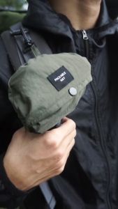 Topi Rimba Outdoor Lipat Tahan Air Premium Bucket Hat Gunung Rain Cap