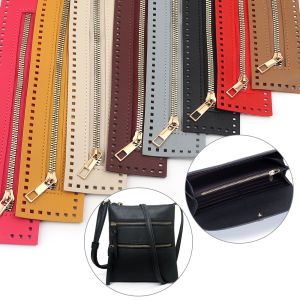 27cm Long Leather Zipper Useful For Crochet Bag Hardware Soild Zipper Sewing Accessory Useful Handbag Leather Zipper Practical