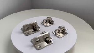 [2 Size 2 Hướng Cài Tùy Chọn - INOX] Chốt Khóa Cửa Inox Chắc Chắn Dày 2.7mm/3.5mm Chốt Khóa Móc Xoay Bằng Thép Không Rỉ