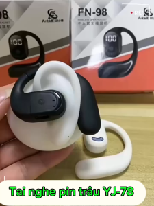 Tai nghe bluetooth 5.4 YJ-78 đeo được 2 bên chống nước đàm thoại rõ nghe nhạc lớn pin trâu