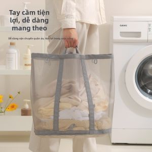 Giỏ Đựng Quần Áo Cũ Treo Gấp