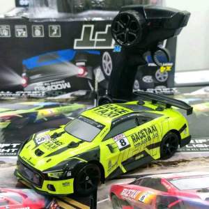 Xe điều khiển từ xa mini JJRC Drift Monster 1/24 4WD tốc độ 30km/h vỏ cứng chịu lực