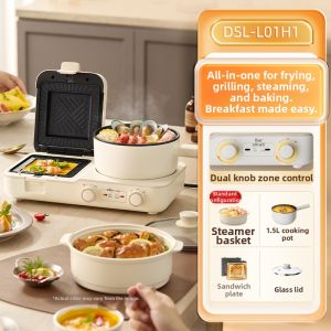 Bear | Sandwich Maker Grill Cooking Machine