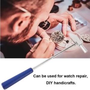 Metal Mini Hammer Double Head Watch Repair Hammer Rubber Metal Soft and Hard Dual Purpose Hammer Handmade DIY Hand Tool