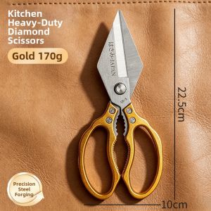 AOHU | Heavy Duty Bone & Fish Kitchen Shears Stainless Steel