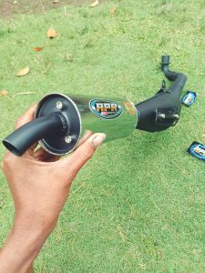 KNALPOT FIZ R FORCE 1 APR RACING MUFFLER FUL SIRIP
