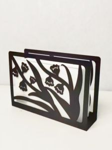 Decorative & Practical Tissue Holder Stainless Steel