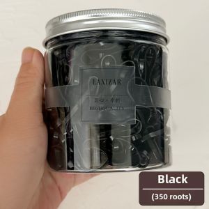 Disposable Rubber Band Black Thickening Hair Band High Elasticity Simple and Durable Does Not Hurt Hair Kids Head Rope Hair Band for Hair Ties