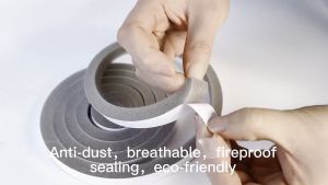 2M Self Adhesive Seal Foam Tape Door and Window Soundproof Sealing Strip Anti-collision Seal Gasket