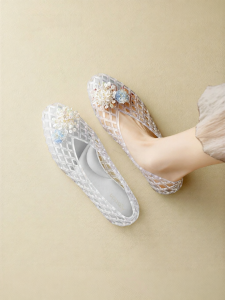 Agsdon | Transparent Jelly Comfortable Slip-On Women Shoes