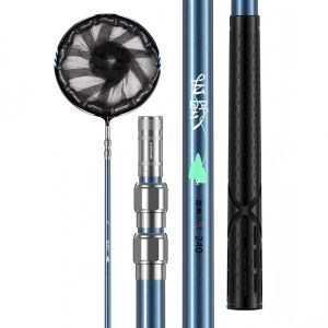 YUZHIYUAN | Light and Sturdy Extendable Collapsible Fishing Net for Carps
