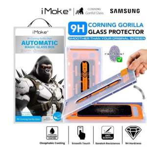iMoke 9H Corning Gorilla Tempered Glass for Samsung Galaxy S25 Ultra/S24 Ultra 5G/S24+/S24