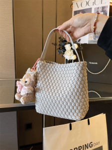 MY&FSNH | Elegant Stylish Soft Leather Basket Tote Bag
