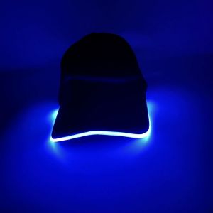 LED Light up Baseball Hat Flashing Glow Rave Party Cap luminous hat for Women Men Hip-hop Club bar Stage Performance Supplies