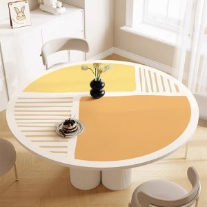 Waterproof Oil-resistant Heatproof Insulation Tablecloth Leather Material