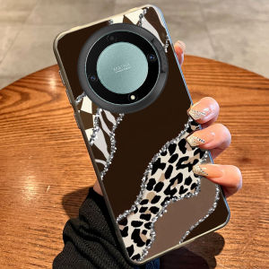 Leopard Print Art Design Pattern Korean Phone Case for Honor X9c X9b 400 Lite 200 Pro 90 X8a X9a X6b X7b X8b Shockproof Cover