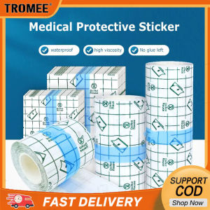 TROMEE เทปกาวติดแผลกันน้ํา แผนฟิล์มใสกันน้ำ ยาว 5 ปร์ตูนูเพื่อแผลสัก แผลผ่าตัด พลาสเตอร์กันน้ำ