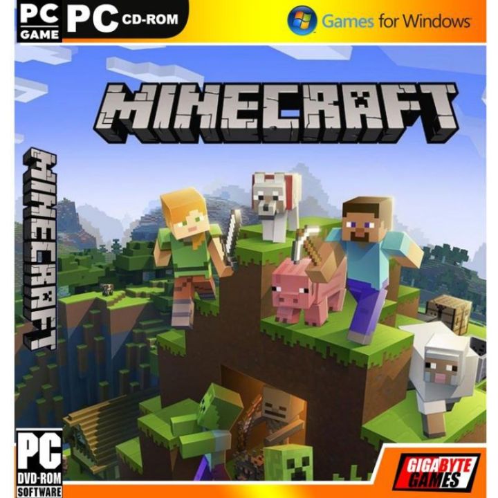 MINECRAFT FOR PC/COMPUTER (FREE EXTRA GAMES) DVD CD - INSTALLER