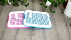 BOB PET Dog Training Potty Pad(With Stand) Convenient Hygiene Pet Toilet Dog Toilet Pee Potty Trainer Pet Trainer Toilet