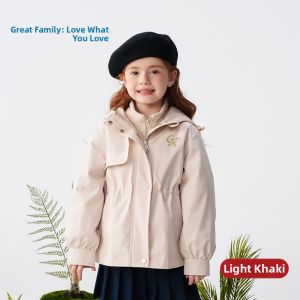 Great Family | Waterproof Fashion Hooded Coat for Girls