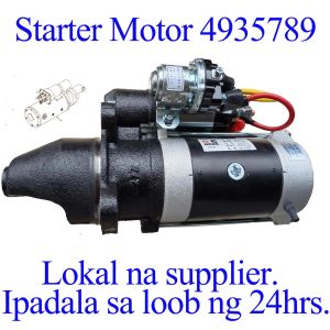 STARTER MOTOR 4935789  [24V 4.5KW 10T] ALTERNATIVE: 3708N-010 4948058 4983774 [LIMITED STOCK. READY TO SHIP WITHIN 24HRS. LOCAL SUPPLIER WARRANTY]
