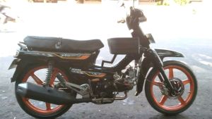 KNALPOT STANDAR RACING CBR 150R GRAND BEBEK FULL SET suara bisa request pastinya