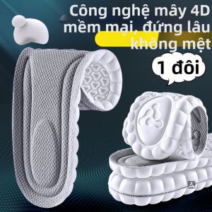 MICUI | Đệm Lót Giày Bền Mềm Thoáng Khí Giảm Sốc Giảm Mùi Hôi Cho Đứng Lâu