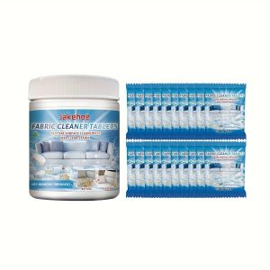 Fabric Sofa Cleaner TabletsMulti-Effect Stain Remover and Fabric Renewal for Leather and Upholstery CareIndoor Use-Powder Form
