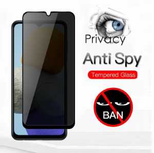 Anti gores privasi Samsung A50S Tempered glass privacy anti kepo anti intip lis hitam spy