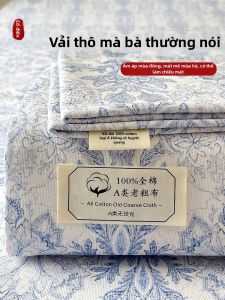 ENXING | Cotton and Linen Bed Sheet