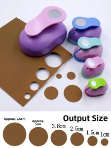 Large Size Circle Embossing Machine Creative Handmade Diy Childrens Embossing Machine Hole Punching Device round Shape